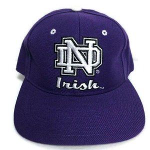 Rare Vintage Notre Dame Fighting Irish Sample Fitt